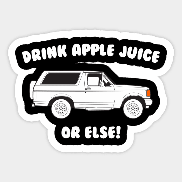 Drink Apple Juice Sticker by Design Monster